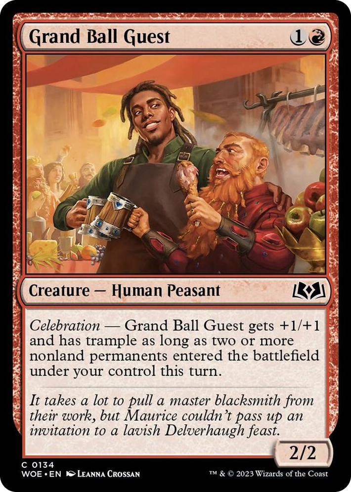 0134 Grand Ball Guest C Wilds of Eldraine