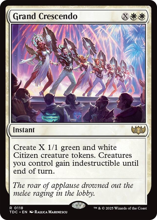 0118 Grand Crescendo R Commander: Tarkir: Dragonstorm