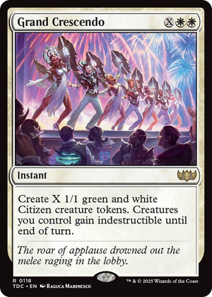 0118 Grand Crescendo R Commander: Tarkir: Dragonstorm