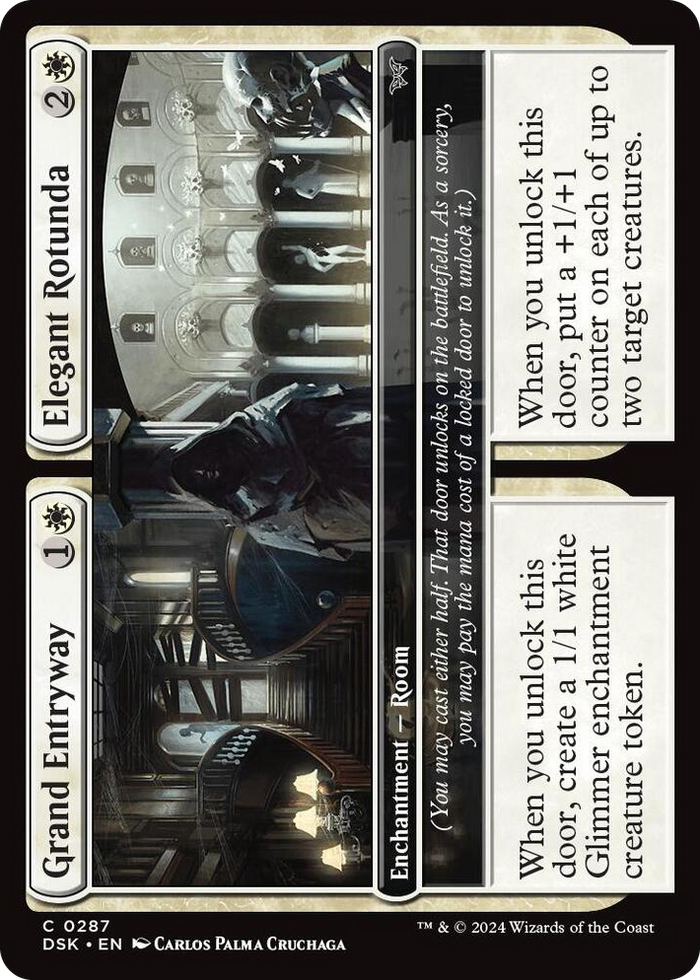 Grand Entryway // Elegant Rotunda (0287) #287 C - Duskmourn: House of Horror Pokemon card