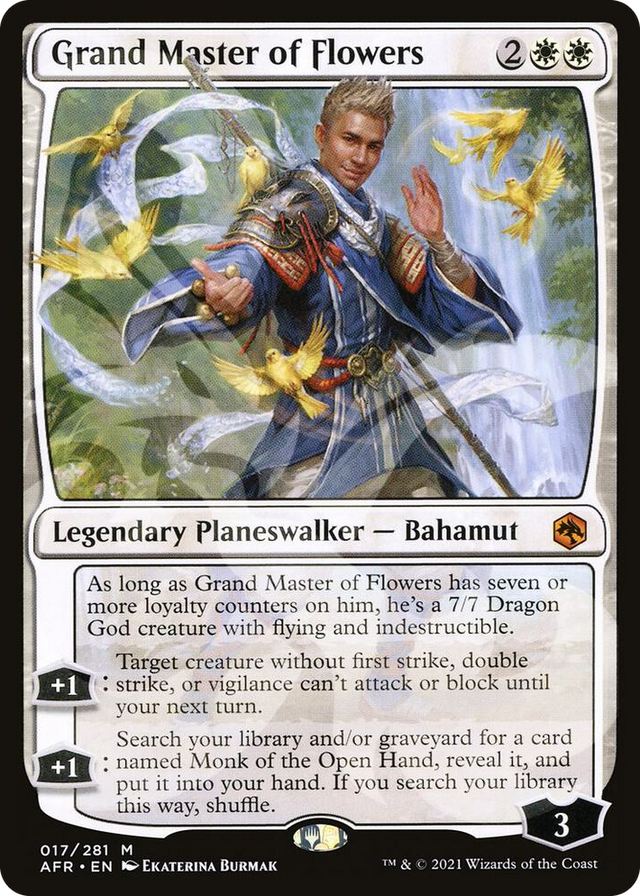 0017 Grand Master of Flowers M AFR Ampersand Promos