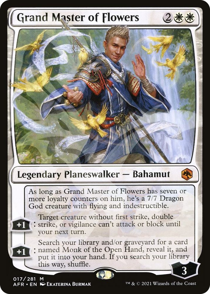 0017 Grand Master of Flowers M AFR Ampersand Promos