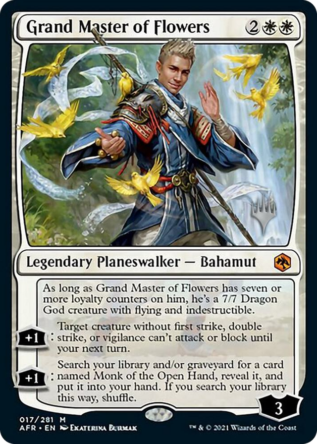 0017 Grand Master of Flowers M Promo Pack: Adventures in the Forgotten Realms