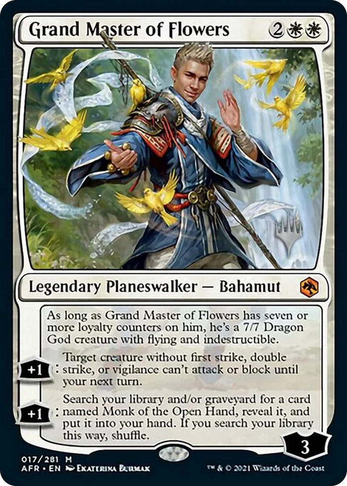 0017 Grand Master of Flowers M Promo Pack: Adventures in the Forgotten Realms