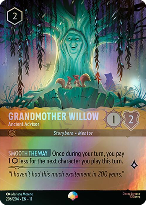 0206 Grandmother Willow - Ancient Advisor (Epic) Epic Winterspell