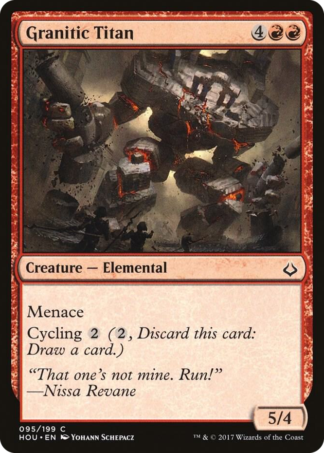 Granitic Titan #95 C - Hour of Devastation Pokemon card