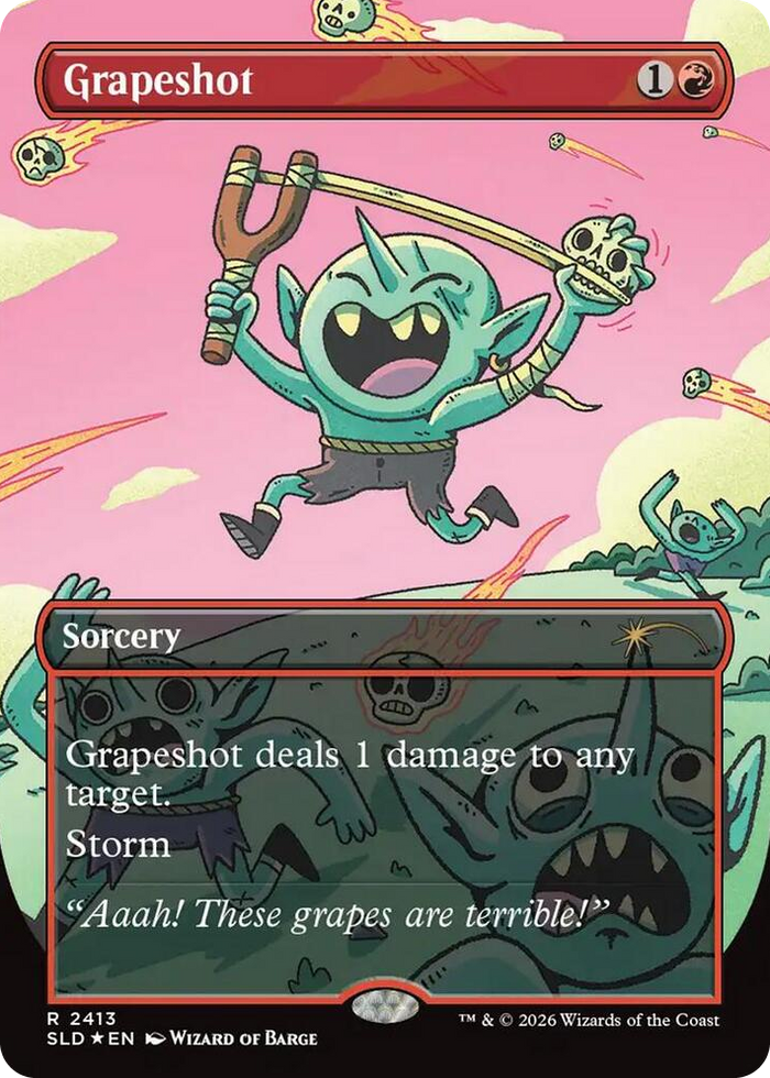 Grapeshot #2413 R - Secret Lair Drop Series Pokemon card