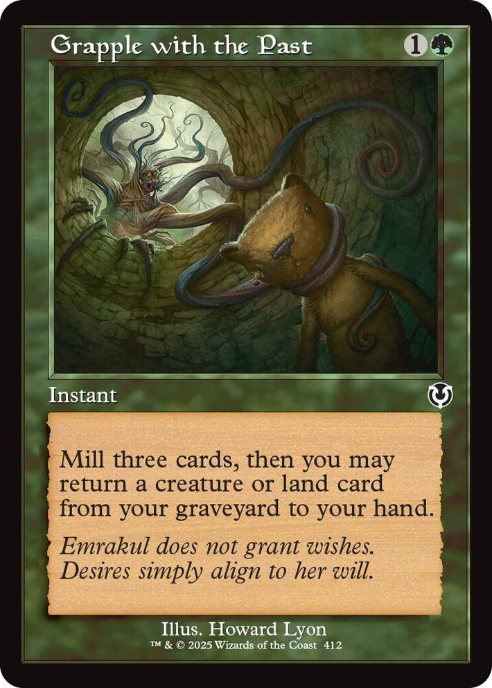 0412 Grapple with the Past (Retro Frame) C Innistrad Remastered