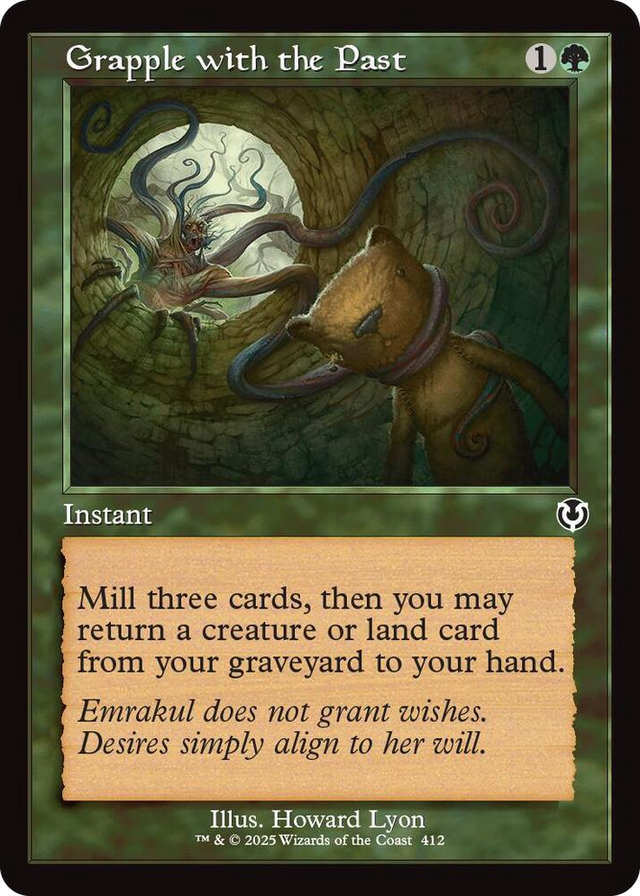0412 Grapple with the Past (Retro Frame) C Innistrad Remastered