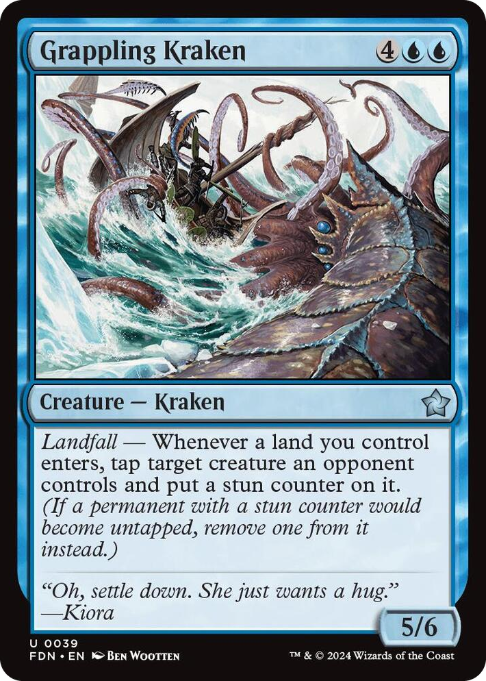 0039 Grappling Kraken U Foundations