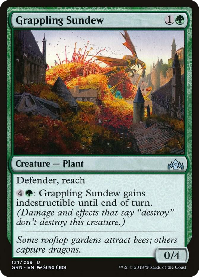 0131 Grappling Sundew U Guilds of Ravnica