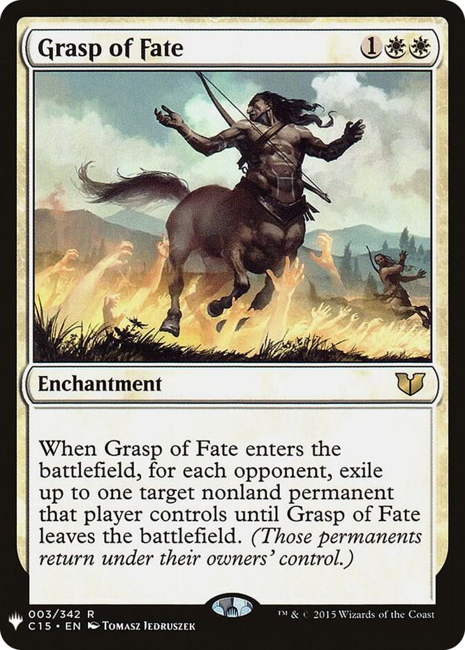 Grasp of Fate #3 R - The List Reprints Pokemon card