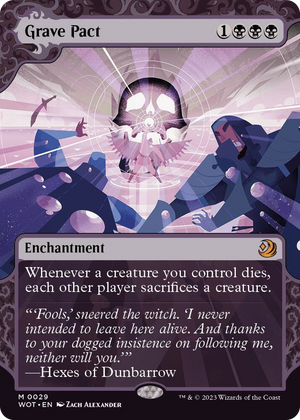 0029 Grave Pact M Wilds of Eldraine: Enchanting Tales