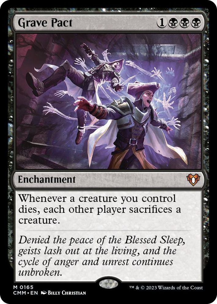 0165 Grave Pact M Commander Masters