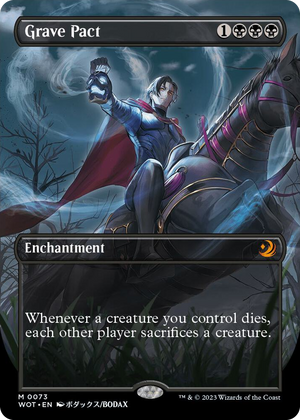 0073 Grave Pact (Anime Borderless) M Wilds of Eldraine: Enchanting Tales