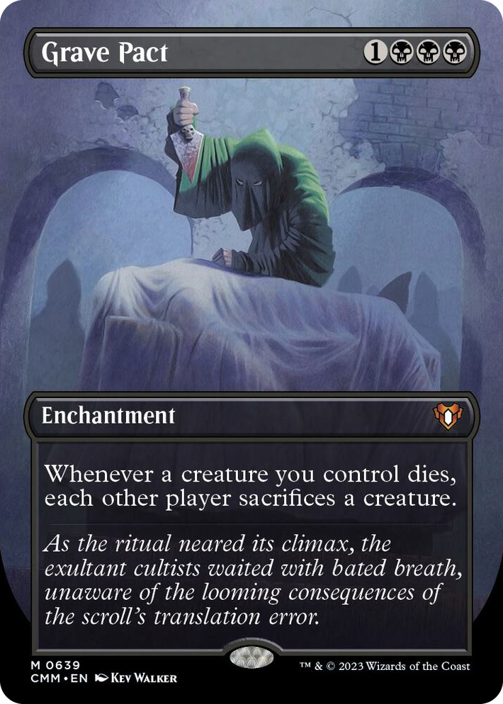 0639 Grave Pact (Borderless) M Commander Masters