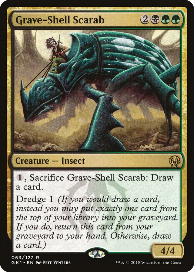 0063 Grave-Shell Scarab R Guilds of Ravnica: Guild Kits