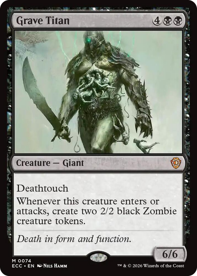 0074 Grave Titan M Commander: Lorwyn Eclipsed