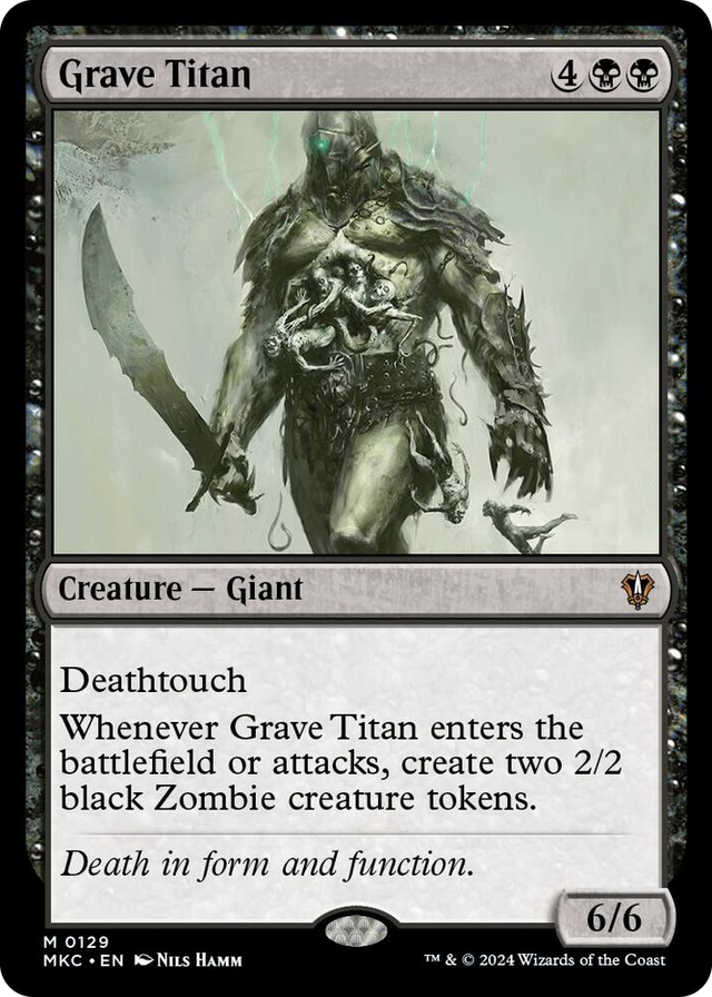0129 Grave Titan M Commander: Murders at Karlov Manor