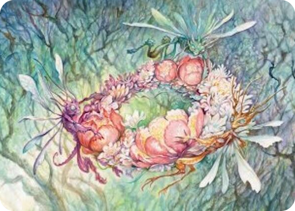 Grave Venerations Art Card #46 S - Art Series: Lorwyn Eclipsed Pokemon card