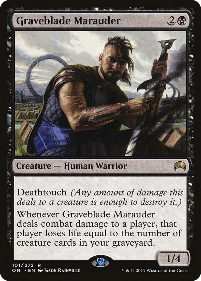 0101 Graveblade Marauder R Magic Origins