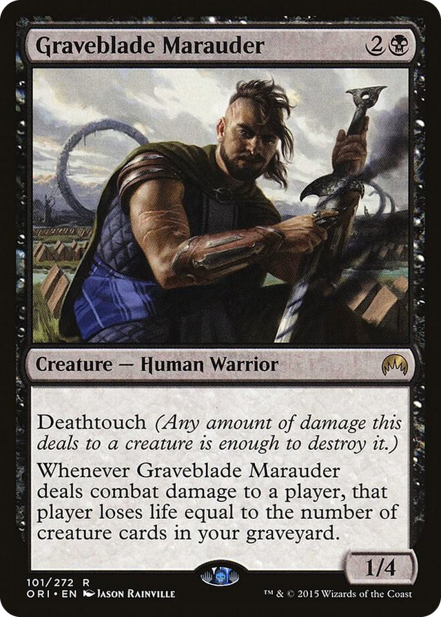 0101 Graveblade Marauder R Magic Origins