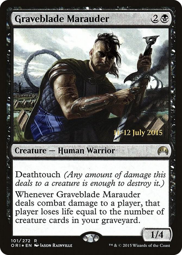 0101 Graveblade Marauder R Prerelease Cards