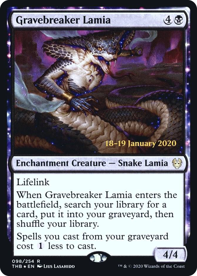0098 Gravebreaker Lamia R Prerelease Cards