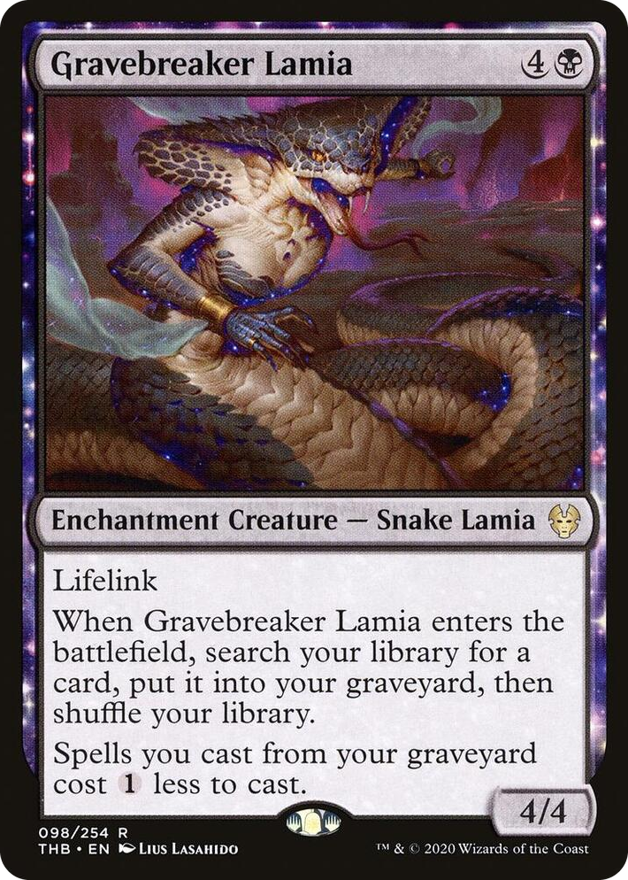 0098 Gravebreaker Lamia R Theros Beyond Death