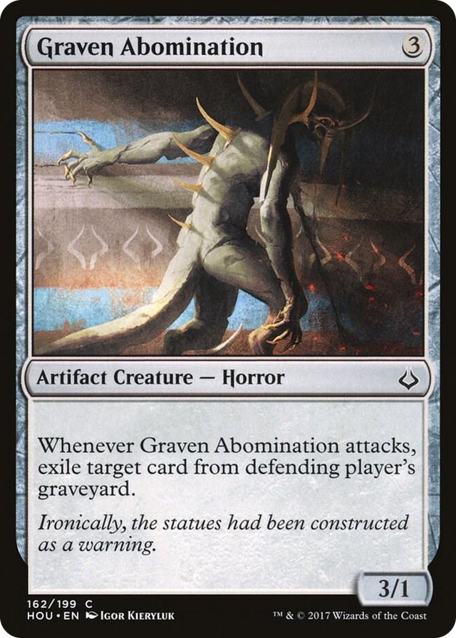 0162 Graven Abomination C Hour of Devastation