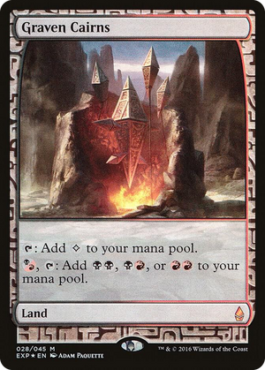 0028 Graven Cairns M Zendikar Expeditions