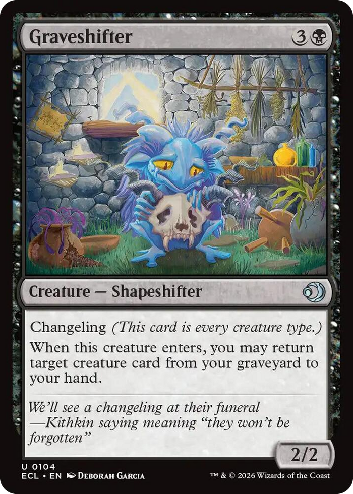Graveshifter #104 U - Lorwyn Eclipsed Pokemon card