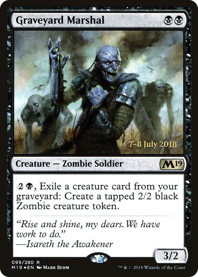 0099 Graveyard Marshal R Prerelease Cards