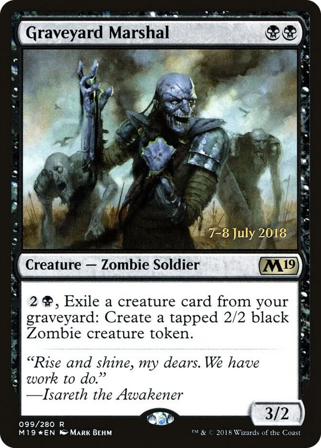 0099 Graveyard Marshal R Prerelease Cards