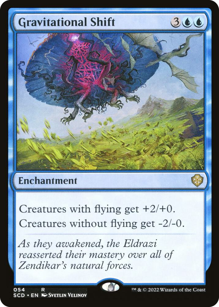 0054 Gravitational Shift R Starter Commander Decks