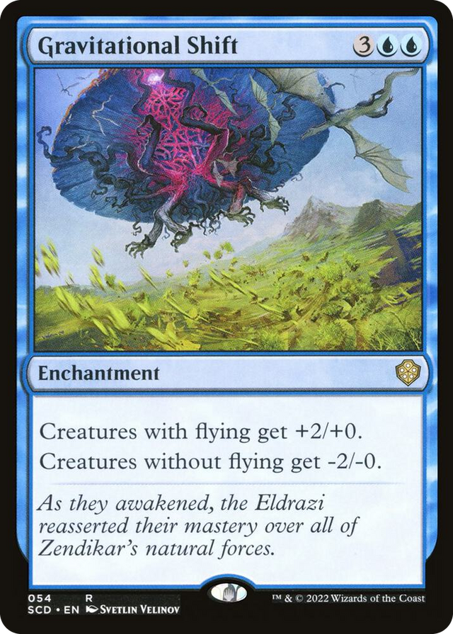 0054 Gravitational Shift R Starter Commander Decks