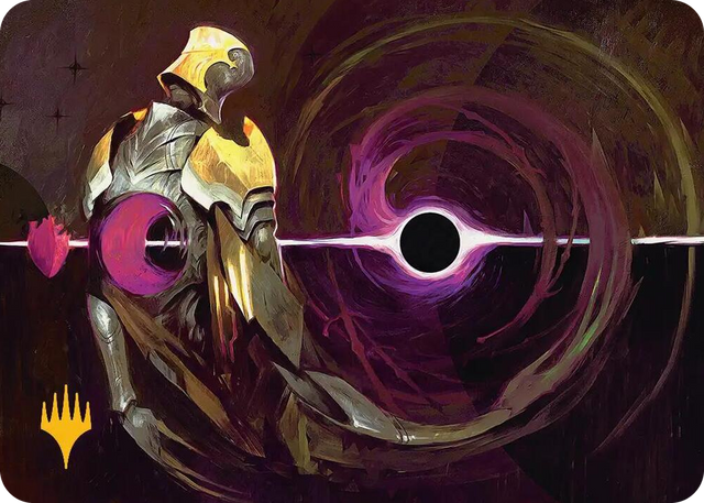 0014 Gravkill Art Card (Gold-Stamped Planeswalker Symbol) S Art Series: Edge of Eternities