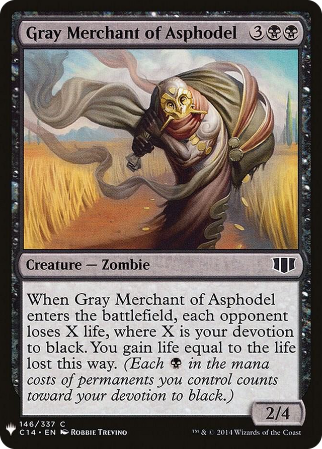 0146 Gray Merchant of Asphodel C The List Reprints