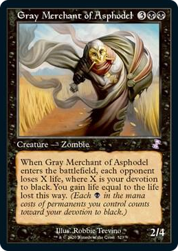 0323 Gray Merchant of Asphodel S Time Spiral: Remastered