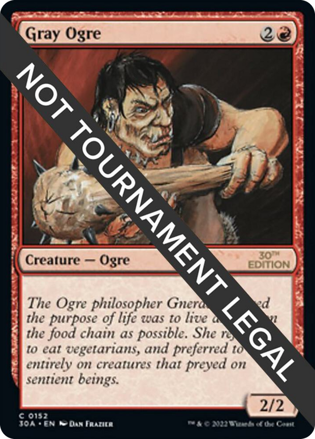 0152 Gray Ogre C 30th Anniversary Edition