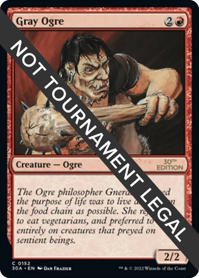 Gray Ogre #152 C - 30th Anniversary Edition Pokemon card