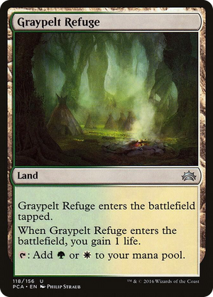 0118 Graypelt Refuge U Planechase Anthology