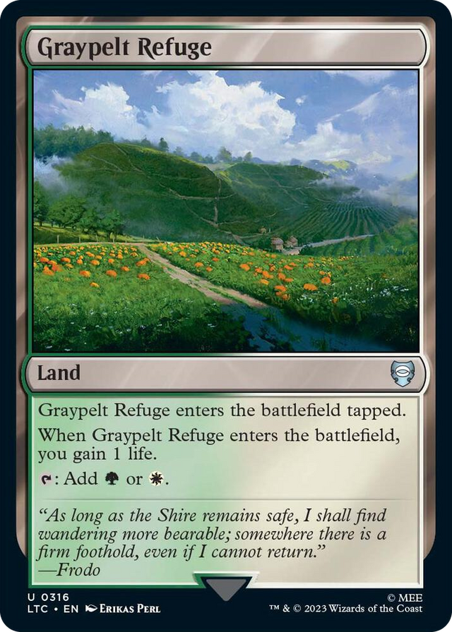 0316 Graypelt Refuge U Commander: The Lord of the Rings: Tales of Middle-earth