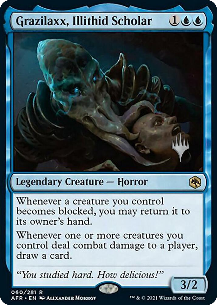 0060 Grazilaxx, Illithid Scholar R Promo Pack: Adventures in the Forgotten Realms