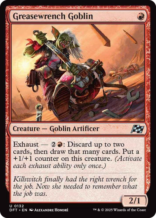0132 Greasewrench Goblin U Aetherdrift