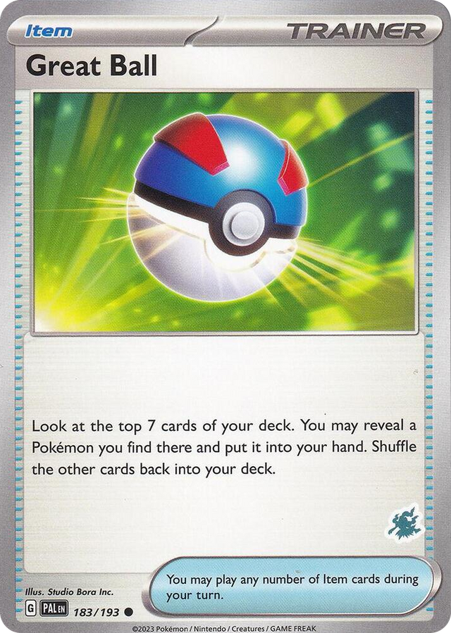 0183 Great Ball - Darkrai Deck Common Battle Academy 2024