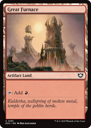 0161 Great Furnace C Commander: Edge of Eternities