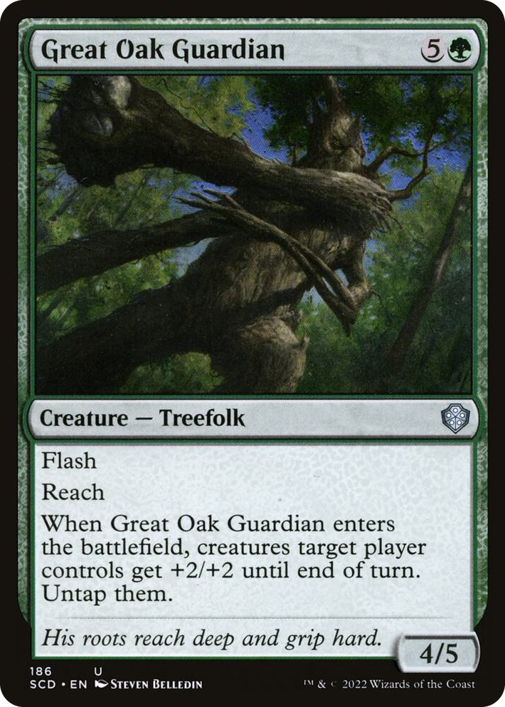 0186 Great Oak Guardian U Starter Commander Decks