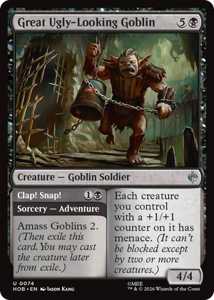 0074 Great Ugly-Looking Goblin U The Hobbit