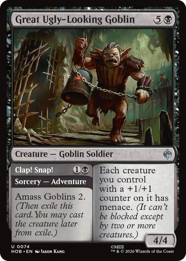 0074 Great Ugly-Looking Goblin U The Hobbit